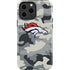 NFL Denver Broncos Camo iPhone 13 Pro Max Impact Case