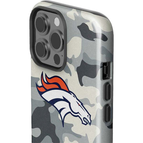 NFL Denver Broncos Camo iPhone 13 Pro Max Impact Case