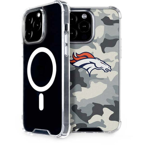 NFL Denver Broncos Camo iPhone 13 Pro Max MagSafe Case