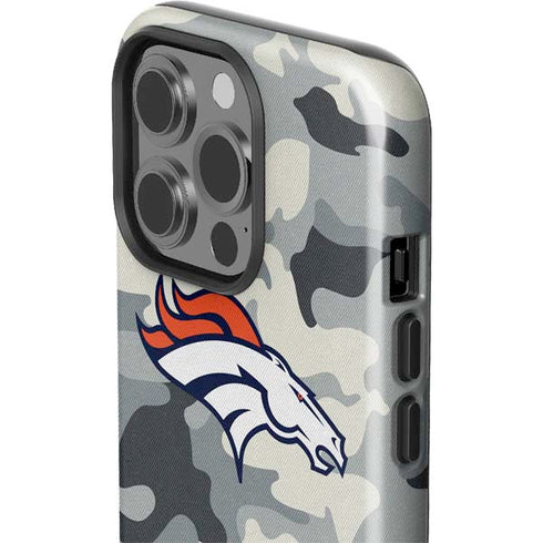 NFL Denver Broncos Camo iPhone 14 Pro Impact Case