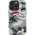 NFL Denver Broncos Camo iPhone 15 Pro Impact Case