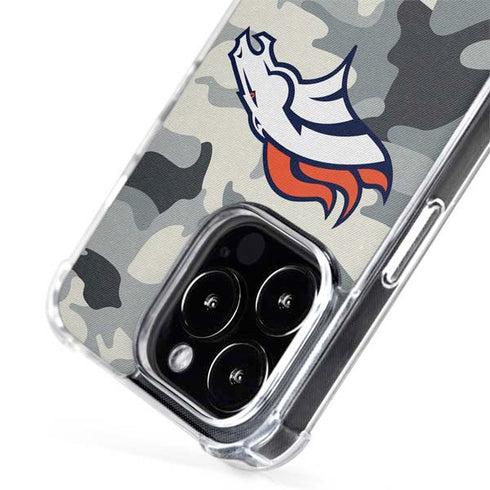 NFL Denver Broncos Camo iPhone 14 Pro Max MagSafe Case