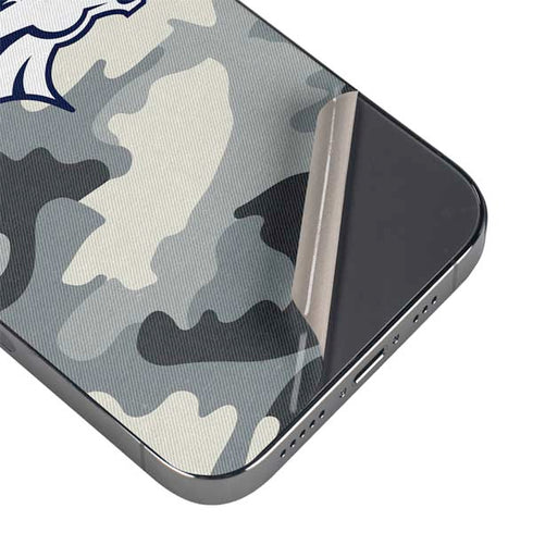 NFL Denver Broncos Camo iPhone 14 Pro Skin