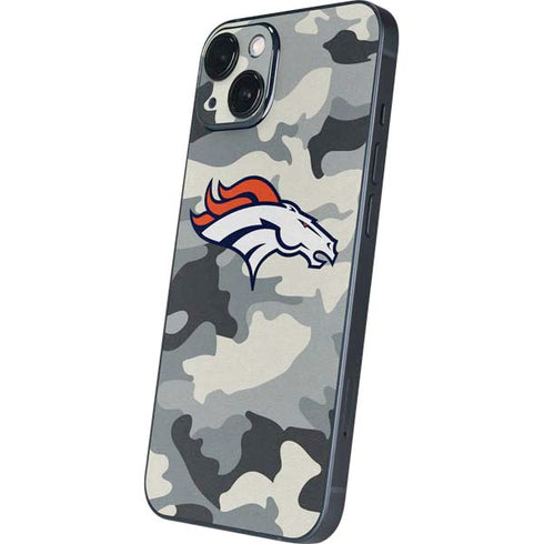 NFL Denver Broncos Camo iPhone 14 Skin