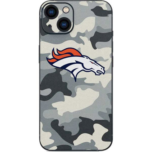 NFL Denver Broncos Camo iPhone 14 Skin