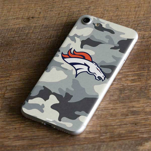 NFL Denver Broncos Camo iPhone 7 Skin