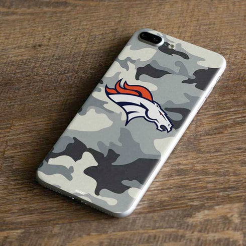 NFL Denver Broncos Camo iPhone 8 Plus Skin