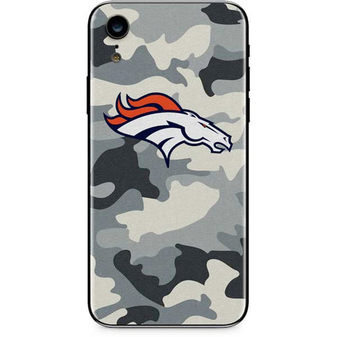 NFL Denver Broncos Camo iPhone XR Skin