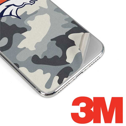 NFL Denver Broncos Camo iPhone XS Max Skin