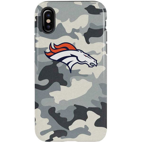 NFL Denver Broncos Camo iPhone XS Pro Case