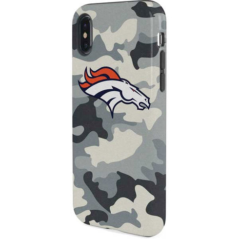 NFL Denver Broncos Camo iPhone XS Pro Case