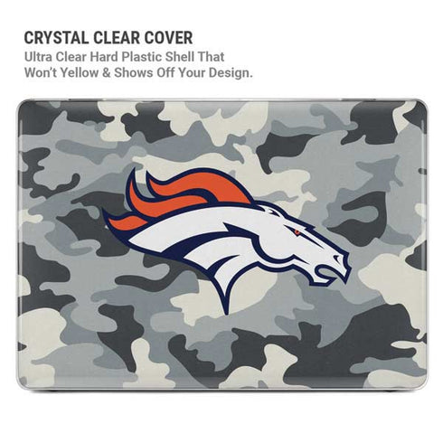 NFL Denver Broncos Camo MacBook Air 15in (2023-2025) Case plus Skin
