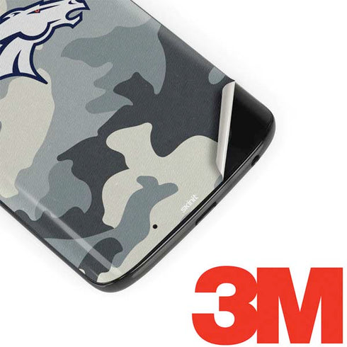 NFL Denver Broncos Camo Moto G6 Skin