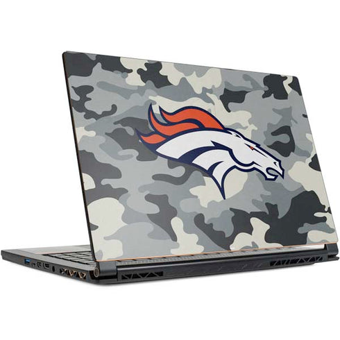 NFL Denver Broncos Camo MSI GS65 Stealth Laptop Skin