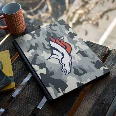 NFL Denver Broncos Camo MSI GS65 Stealth Laptop Skin