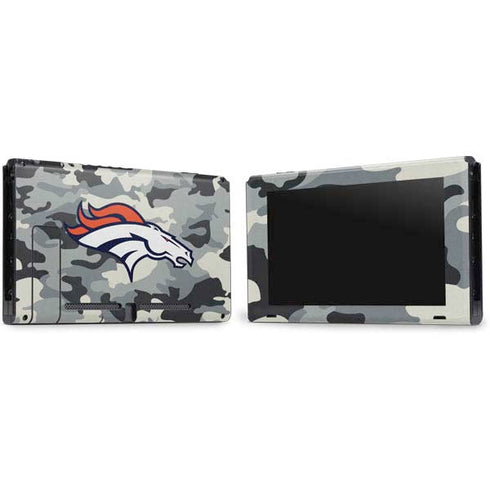NFL Denver Broncos Camo Nintendo Switch Bundle Skin
