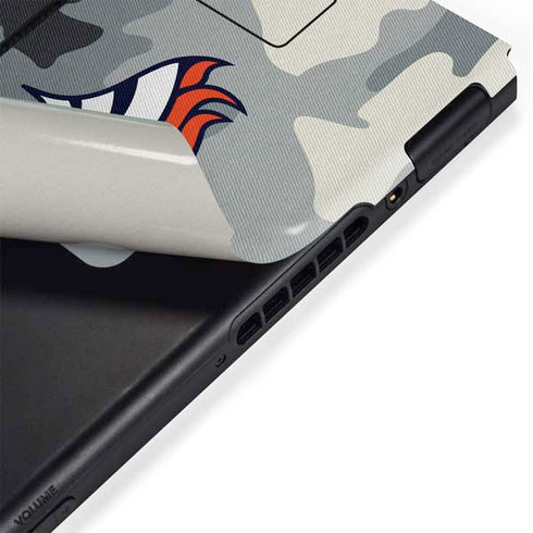 NFL Denver Broncos Camo Nintendo Switch Bundle Skin