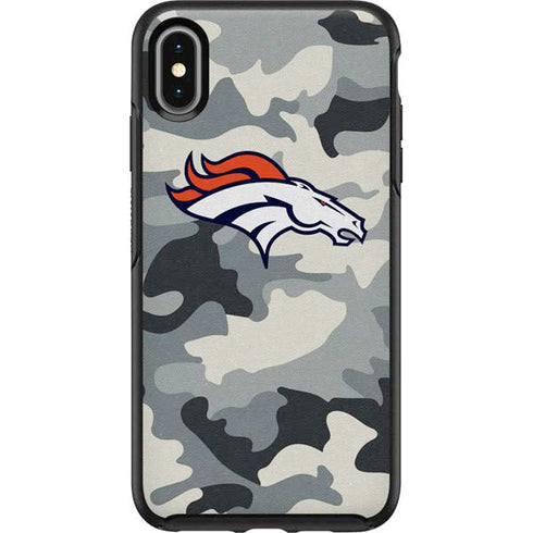 NFL Denver Broncos Camo Otterbox Symmetry iPhone Skin
