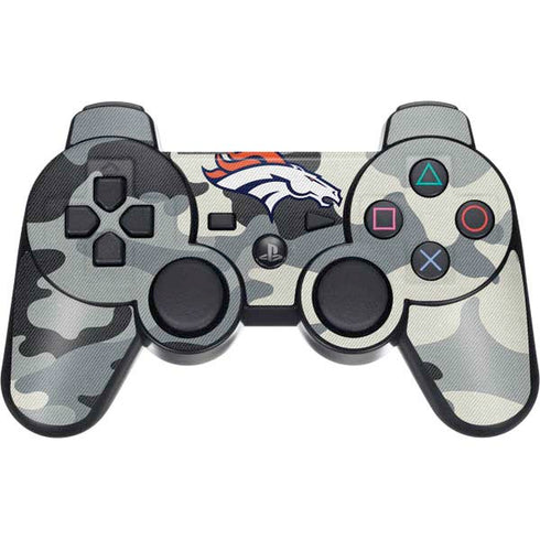 NFL Denver Broncos Camo PS3 Dual Shock wireless controller Skin
