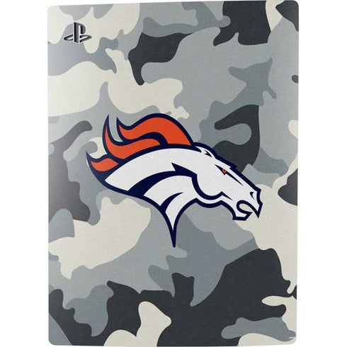 NFL Denver Broncos Camo PS5 Console Skin