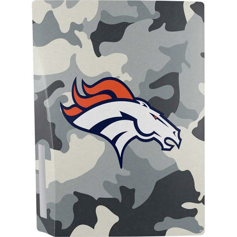 NFL Denver Broncos Camo PS5 Console Skin