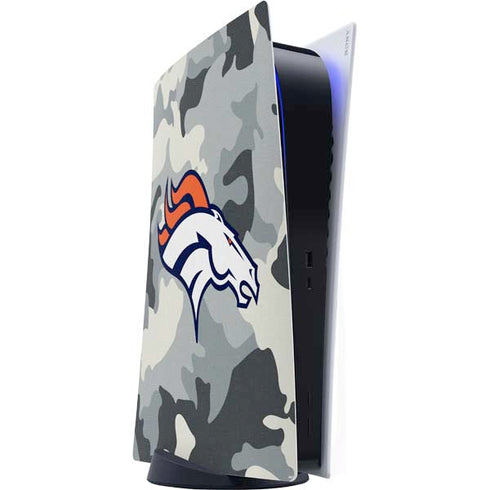 NFL Denver Broncos Camo PS5 Digital Edition Console Skin