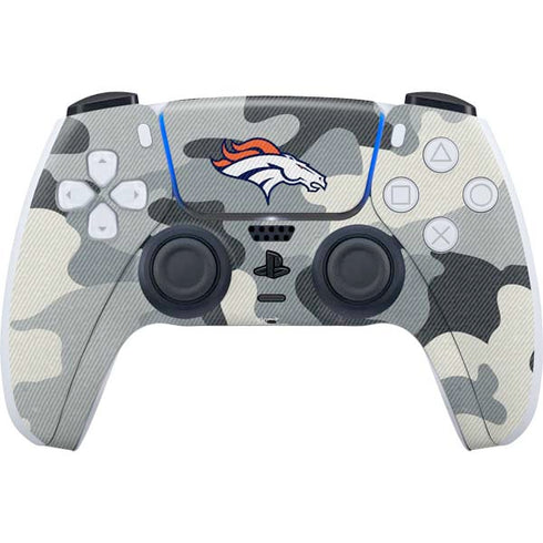 NFL Denver Broncos Camo PS5 Controller Skin