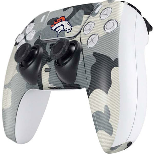 NFL Denver Broncos Camo PS5 Controller Skin