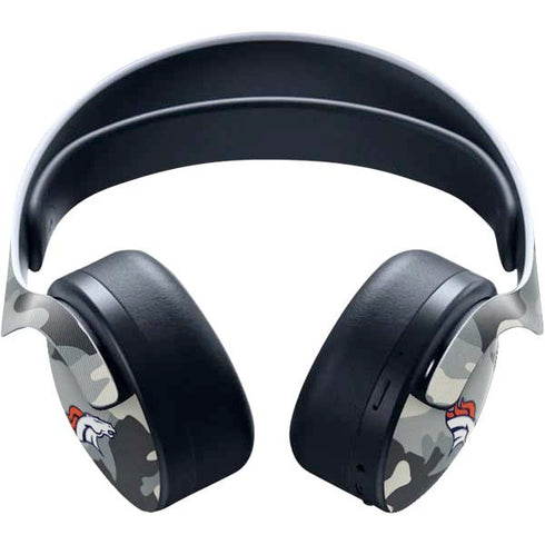 NFL Denver Broncos Camo PULSE 3D Wireless Headset for PS5 Skin