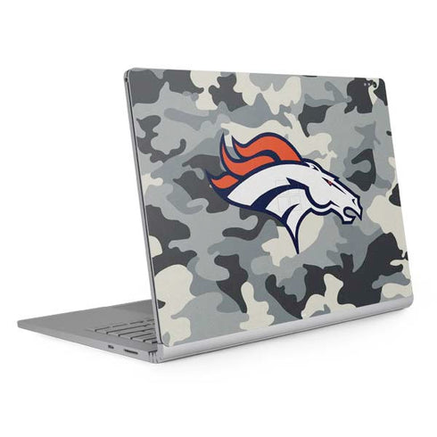 NFL Denver Broncos Camo Surface Book 2 13.5in Skin