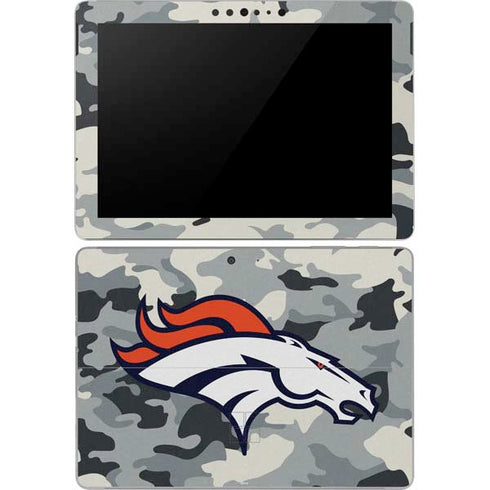 NFL Denver Broncos Camo Surface Go Skin