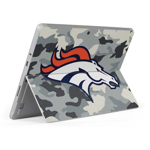 NFL Denver Broncos Camo Surface Go Skin