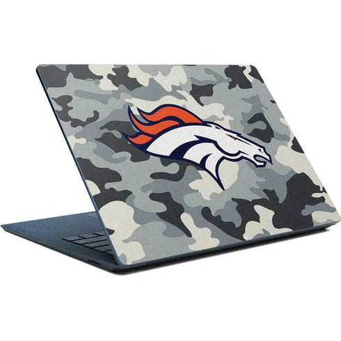 NFL Denver Broncos Camo Surface Laptop Skin