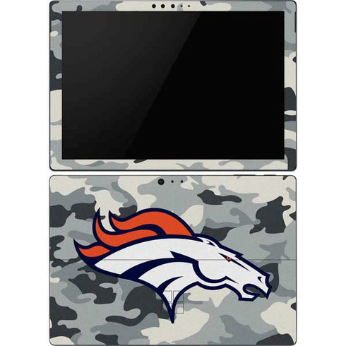 NFL Denver Broncos Camo Surface Pro 6 Skin