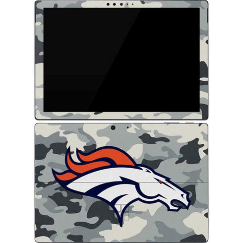 NFL Denver Broncos Camo Surface Pro 7 Skin