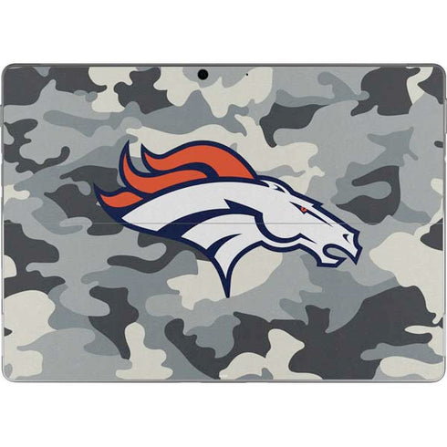 NFL Denver Broncos Camo Surface Pro 9 Skin