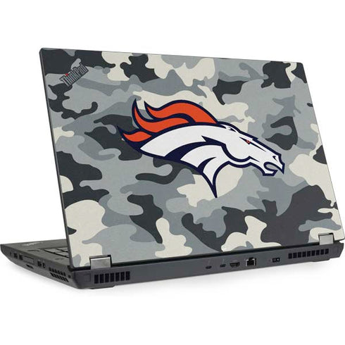 NFL Denver Broncos Camo Lenovo ThinkPad Skin