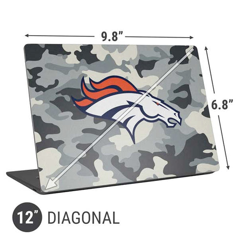 NFL Denver Broncos Camo Universal Laptop 12in (9.8 x 6.8in) Skin
