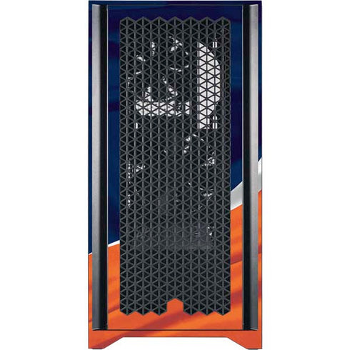 NFL Denver Broncos Corsair 4000D Tempered Glass Mid-Tower ATX Case Skin