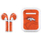 NFL Denver Broncos Double Vision Apple AirPods Skin