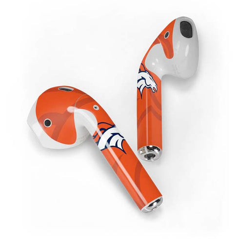 NFL Denver Broncos Double Vision Apple AirPods Skin
