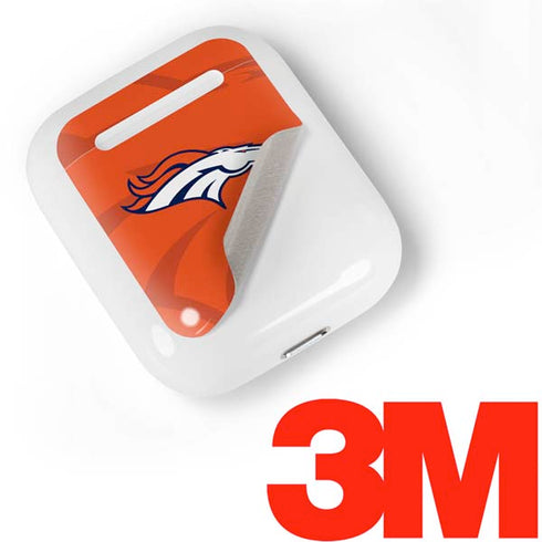 NFL Denver Broncos Double Vision Apple AirPods Skin