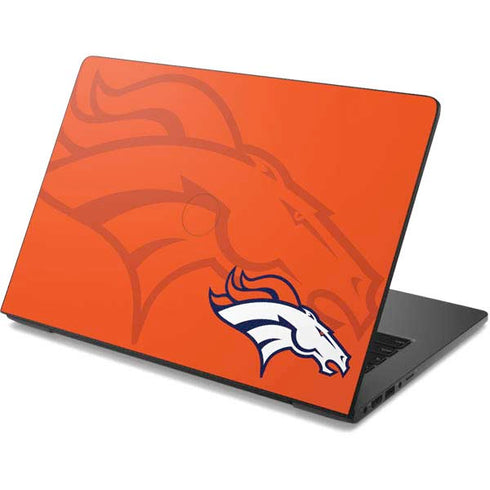 NFL Denver Broncos Double Vision Dell Chromebook Skin
