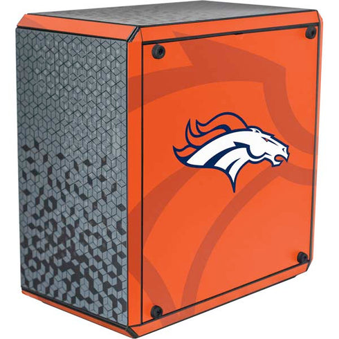 NFL Denver Broncos Double Vision Cooler Master MasterBox Q300L Mini Tower Skin
