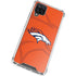 NFL Denver Broncos Double Vision Galaxy A12 Clear Case