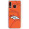 NFL Denver Broncos Double Vision Galaxy A20 Clear Case