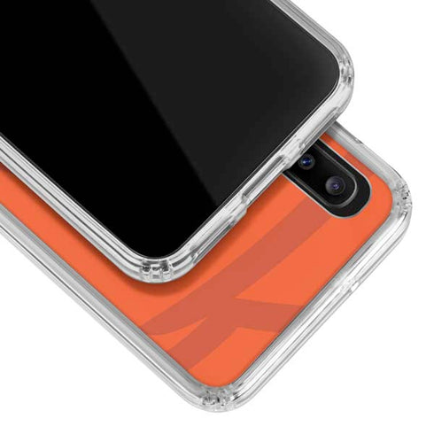 NFL Denver Broncos Double Vision Galaxy A20 Clear Case