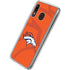 NFL Denver Broncos Double Vision Galaxy A20 Clear Case
