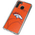 NFL Denver Broncos Double Vision Galaxy A21 Clear Case