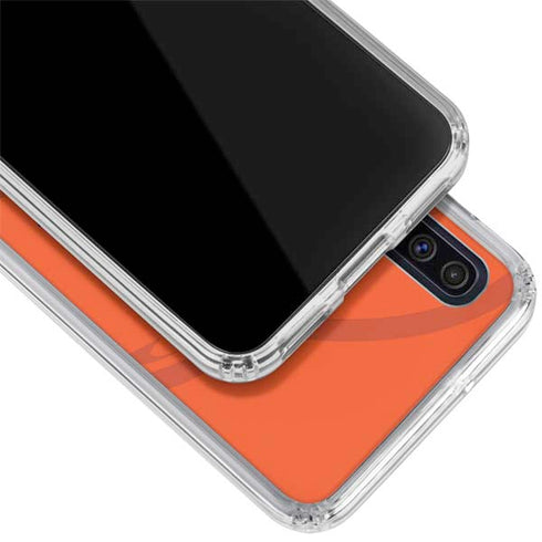 NFL Denver Broncos Double Vision Galaxy A50 Clear Case